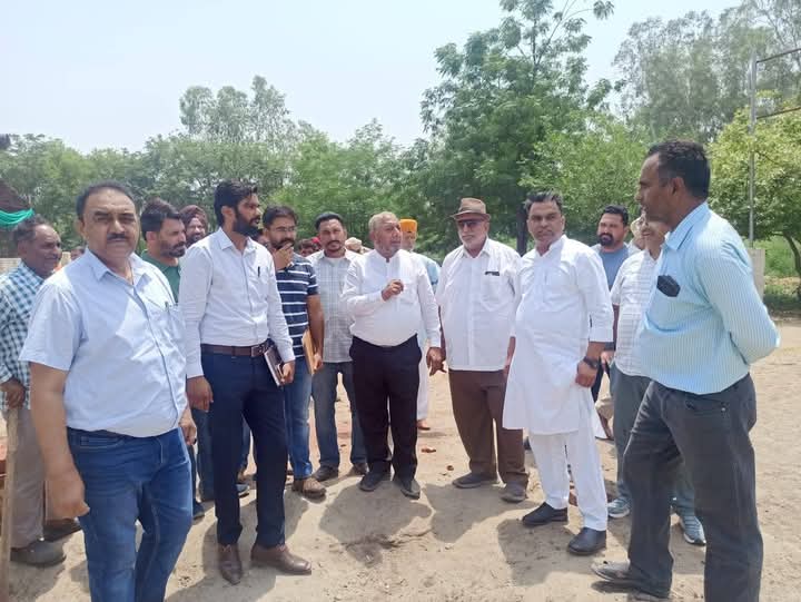 ਪੰਜਾਬ ਗਊ ਸੇਵਾ ਕਮਿਸ਼ਨ ਦੇ ਚੇਅਰਮੈਨ ਅਤੇ ਮੈਂਬਰਾਂ ਨੇ ਕੀਤਾ ਕੈਟਲ ਪੌਂਡ ਫਲਾਹੀ ਦਾ ਦੌਰਾ